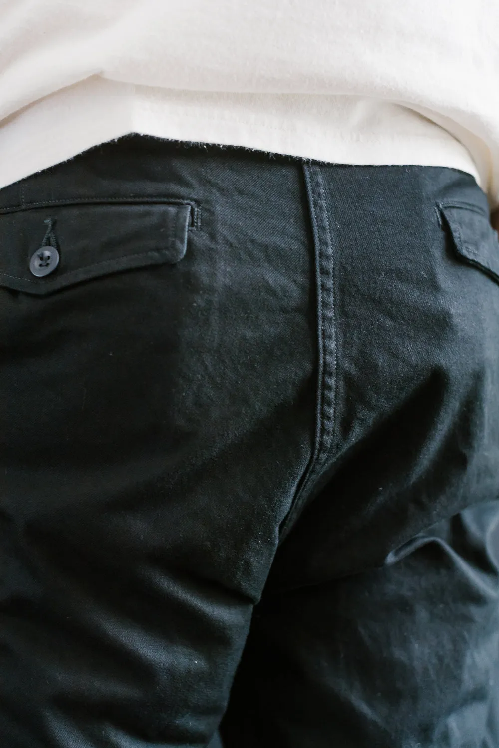 03-5252-61 - M-52 French Army Trouser - Black