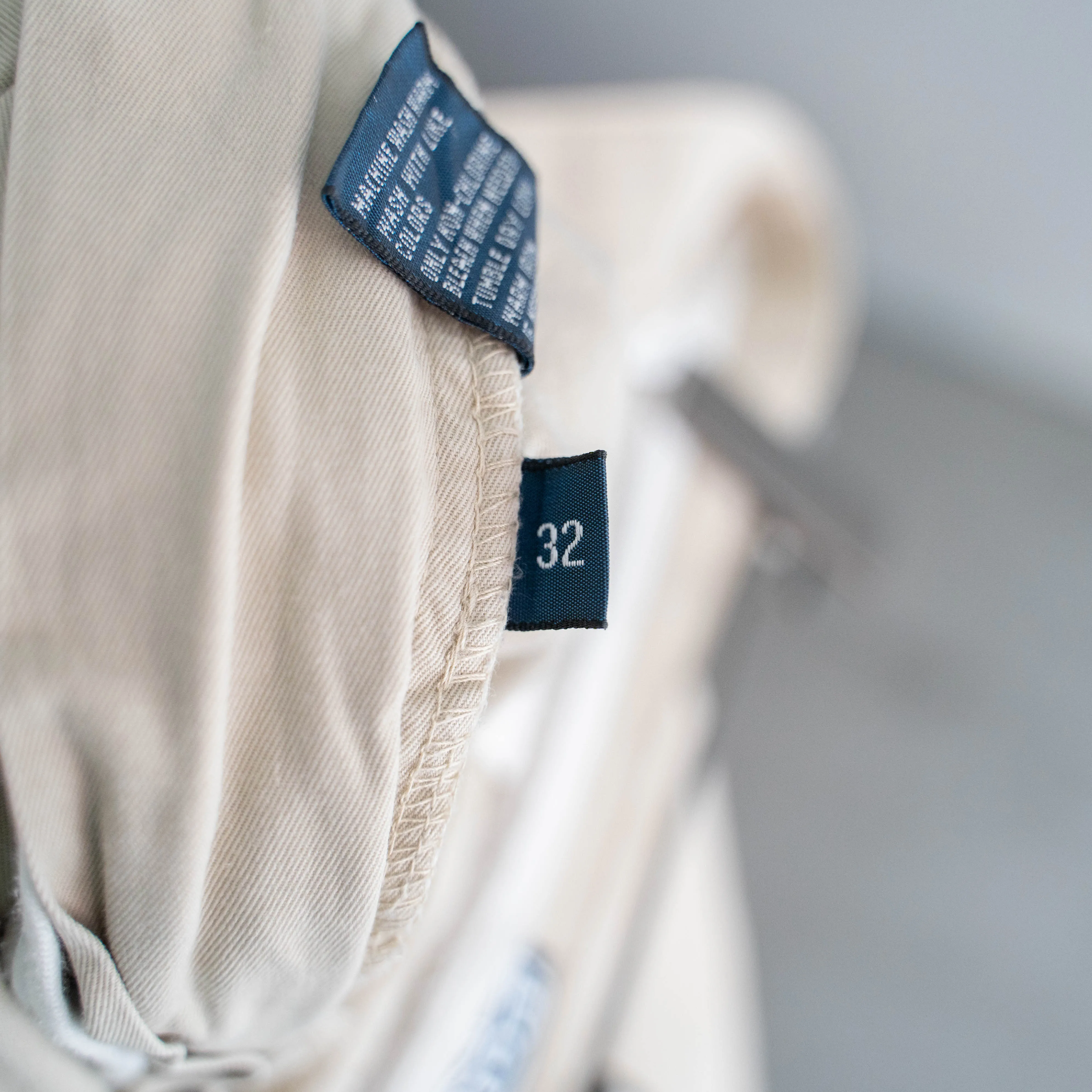 1990s Ralph Lauren beige color chino shorts
