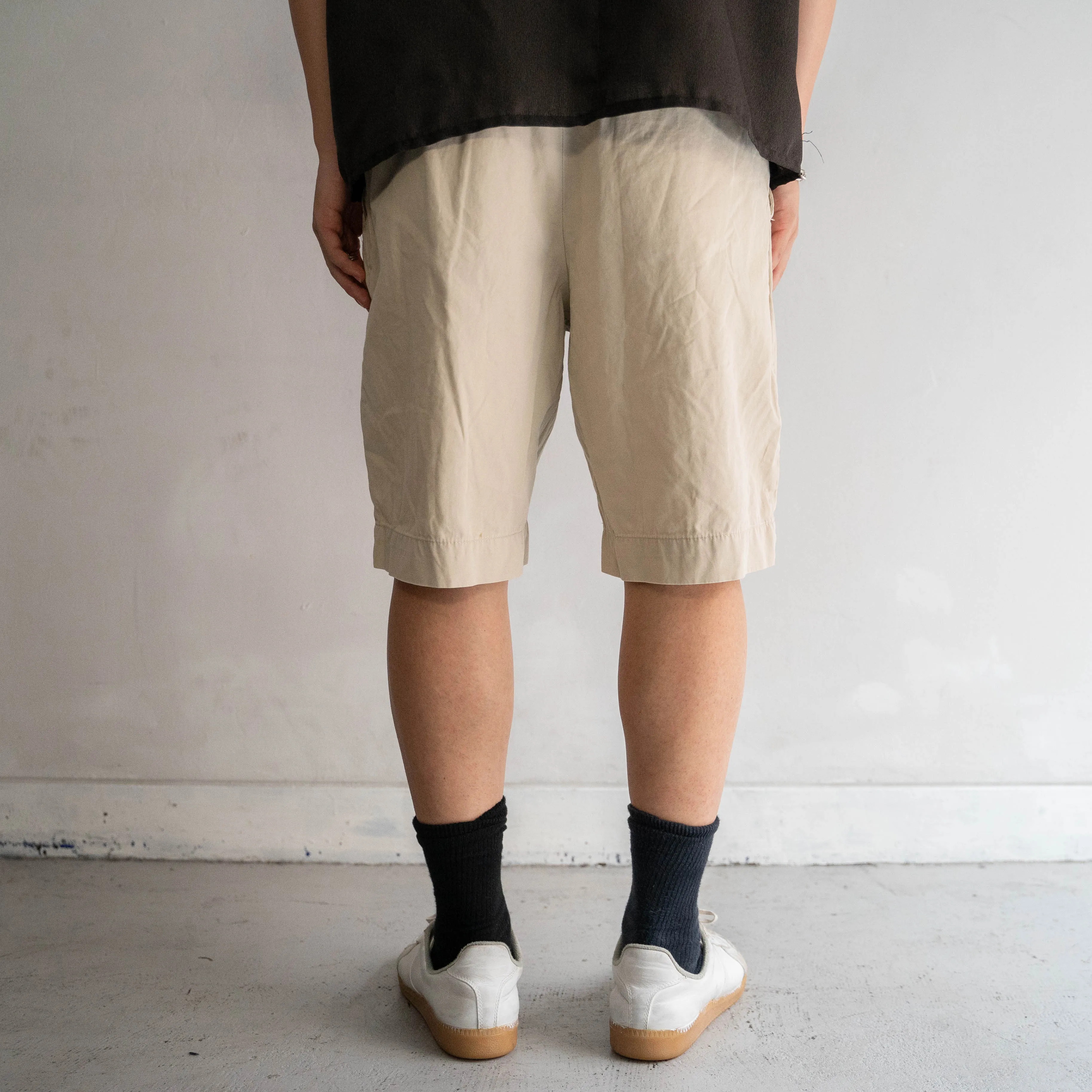 1990s Ralph Lauren beige color chino shorts