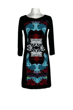 3/4 sleeve J Z lined dress