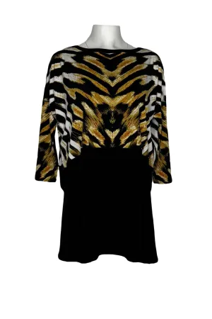 3/4 sleeve layered tunic