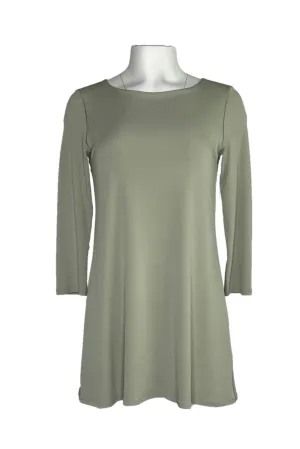 3/4 sleeve lined A line tunic