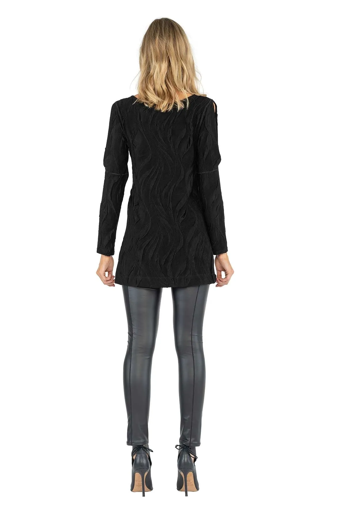 3/4 Slit Sleeve w/ Cuff Simple Tunic
