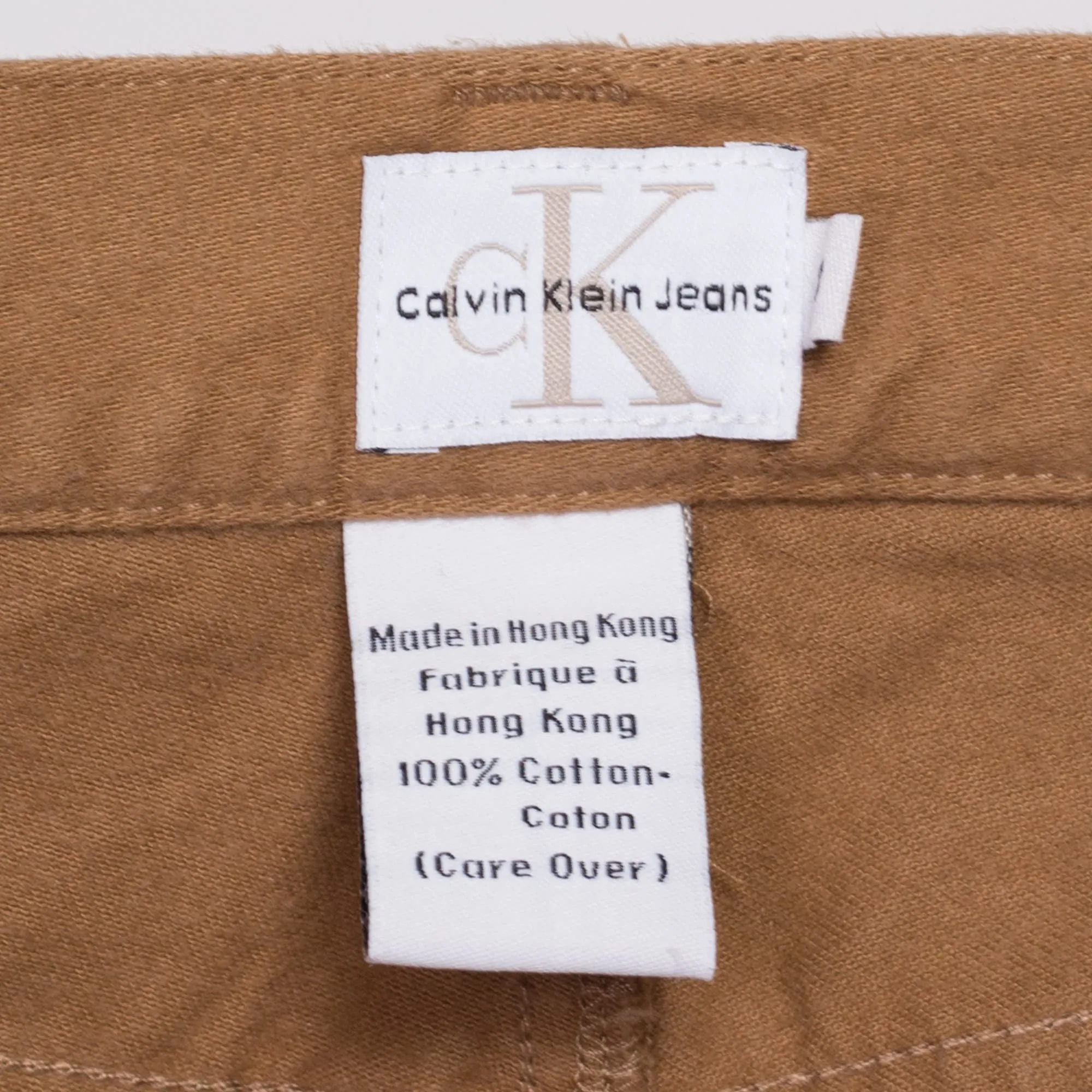 90s Calvin Klein Brown Mid Rise Pants - Medium
