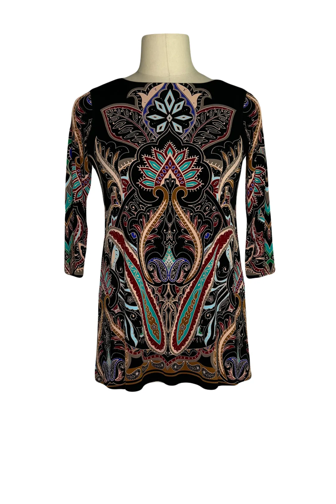 A line 3/4 sleeve lined tunic