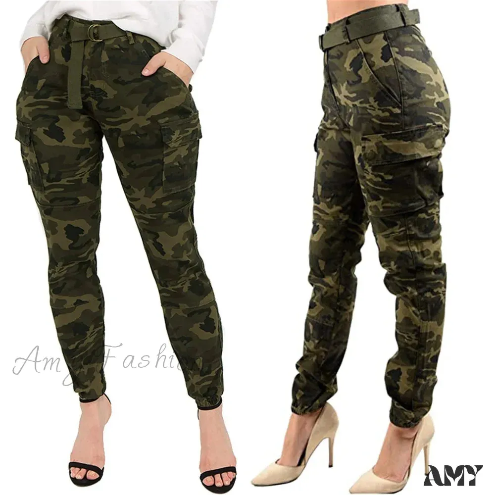 Amy Fashion - Wide Pants Women High Waist