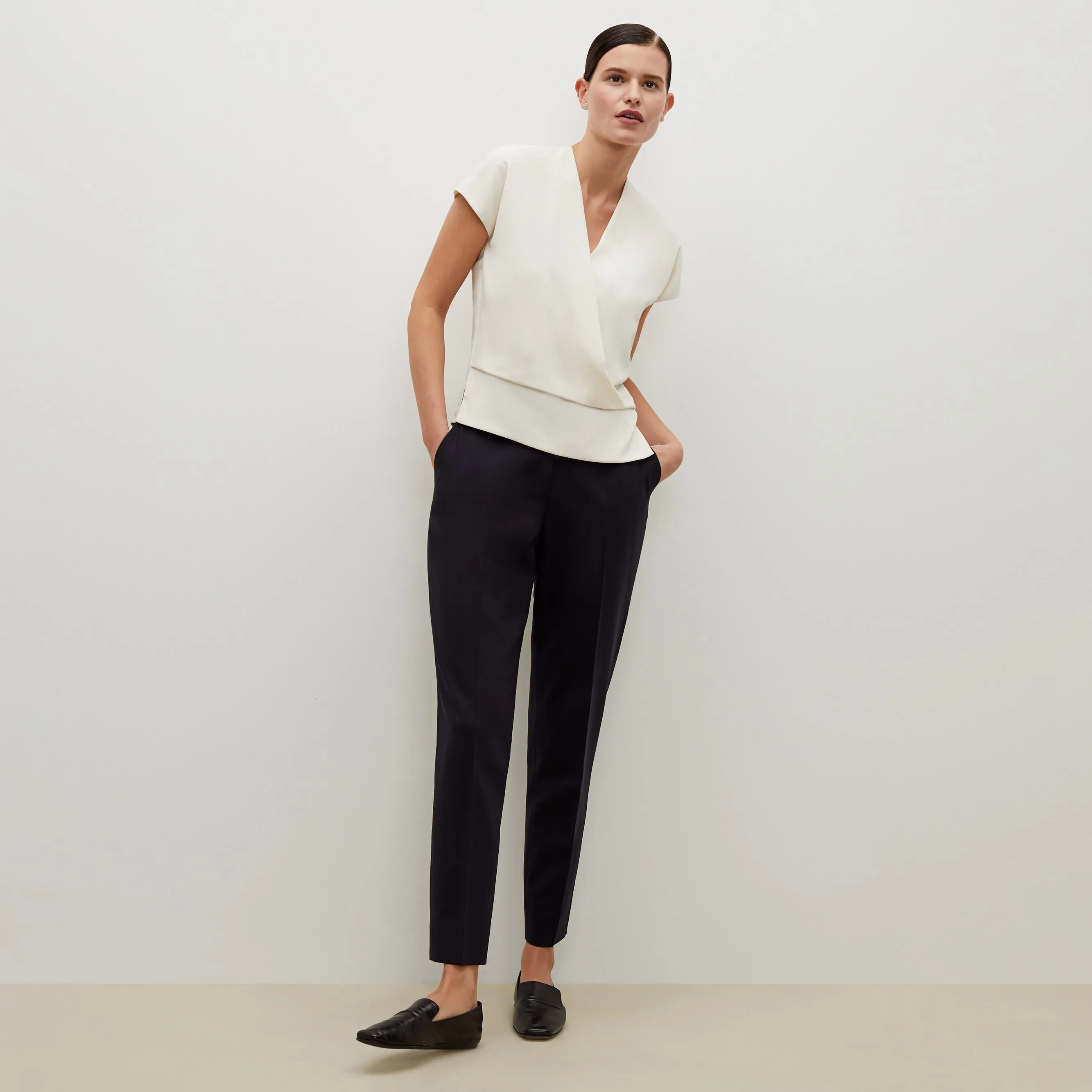 Antonia Top - Eco Soft Wave :: Alabaster