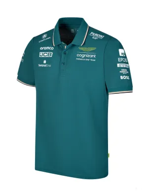 Aston Martin Aramco Cognizant F1 Official Team Polo, 2023