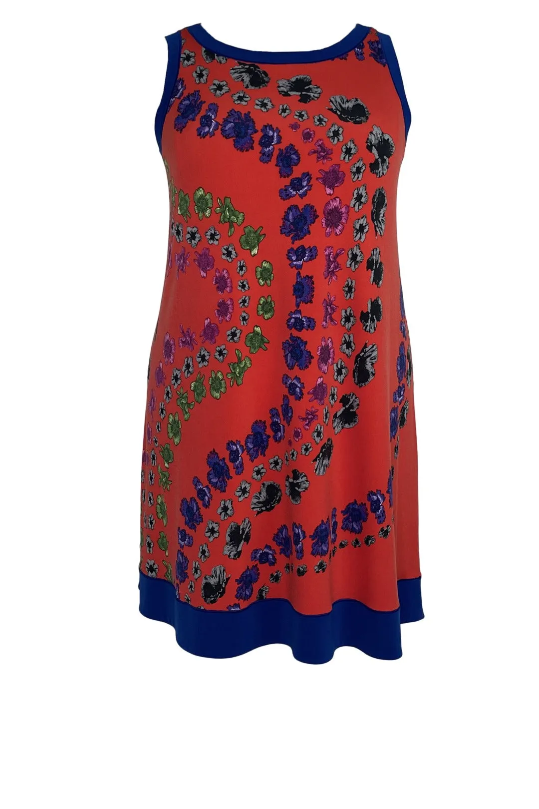 Banded single layer tank dress