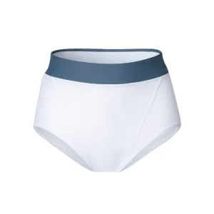 Barrel Womens Abyssal High Waist Brief-WHITE