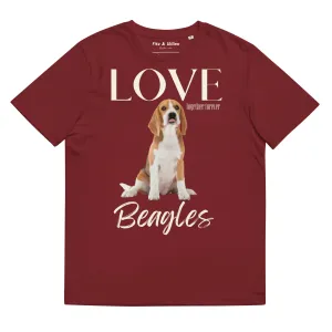 Beagle lovers organic t-shirt