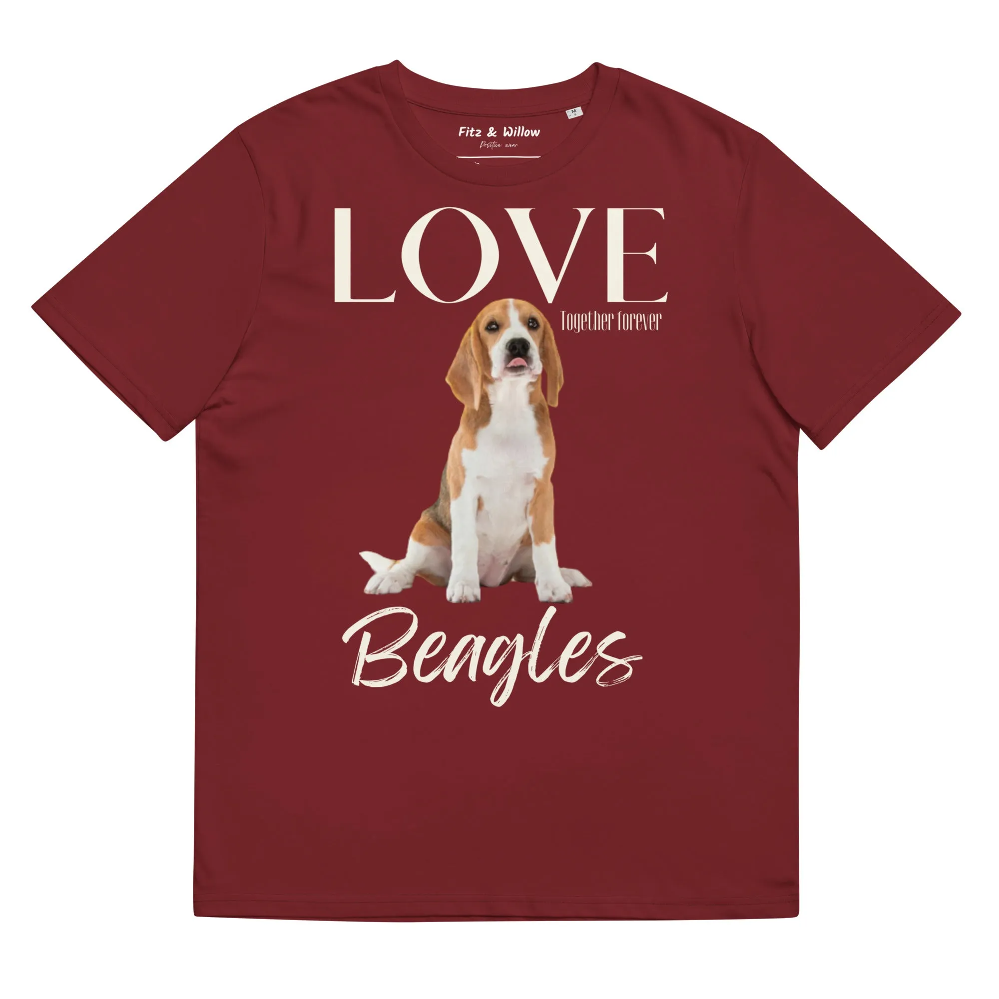 Beagle lovers organic t-shirt