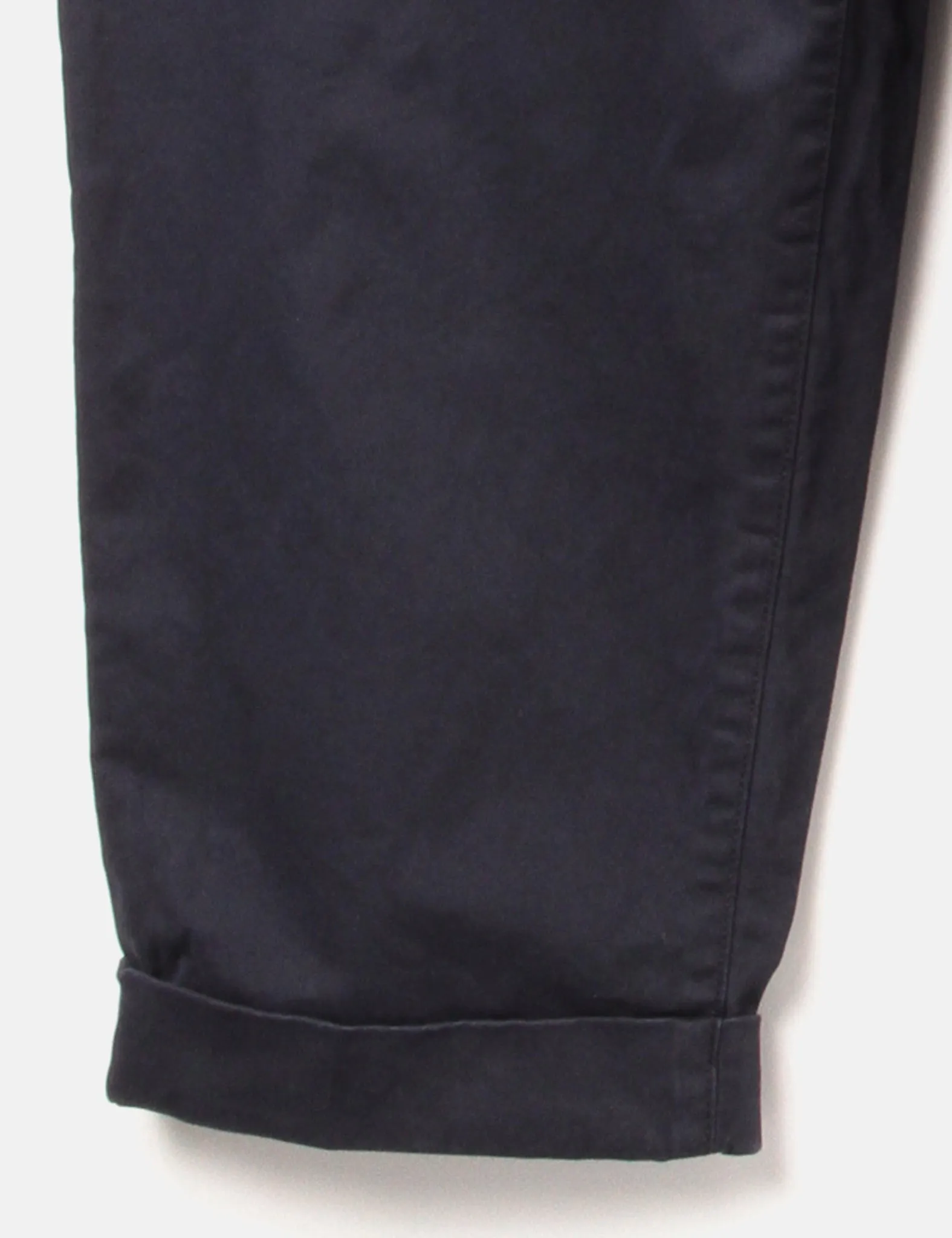 Beams Plus 2 Pleat Twill Pants - Dark Navy Blue