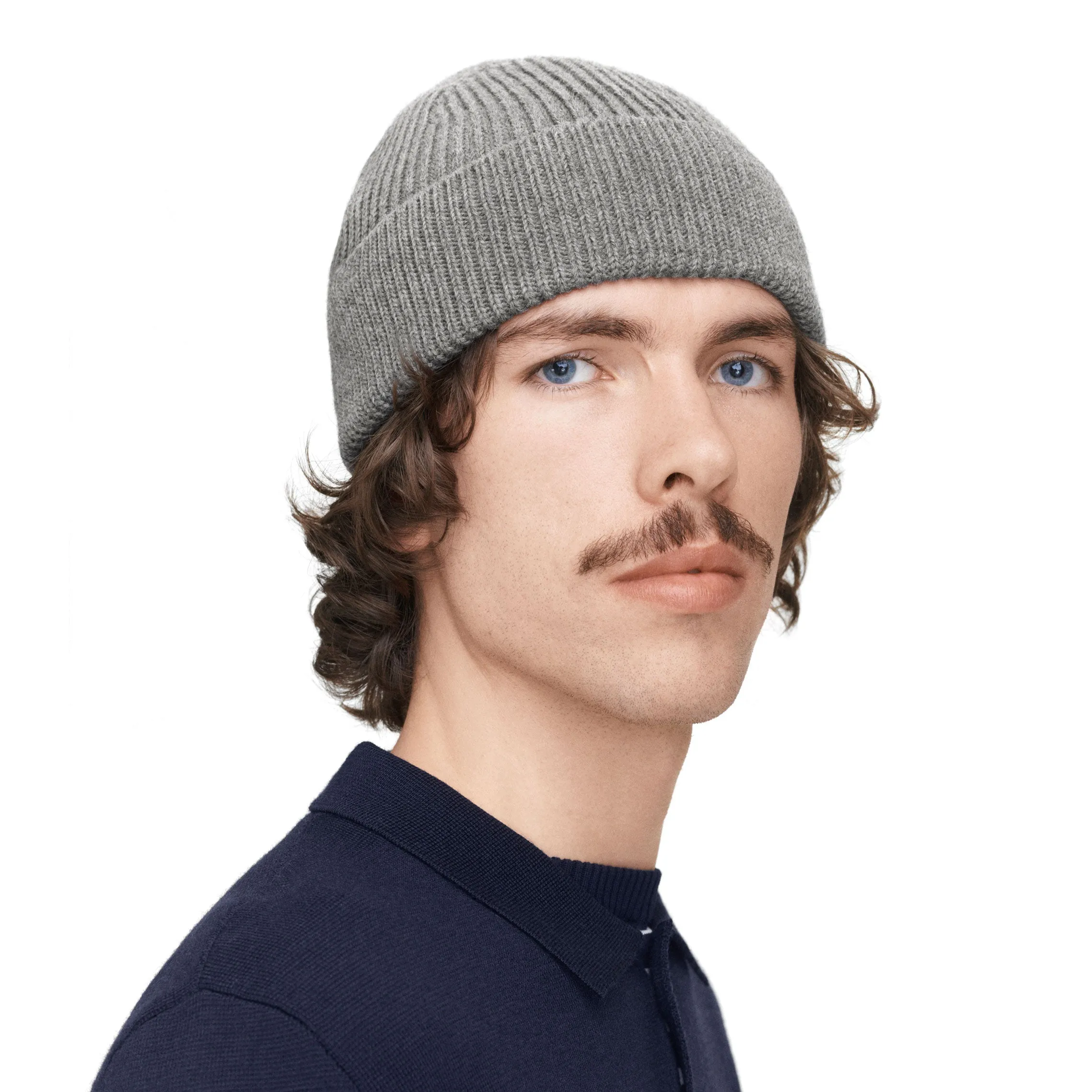 Beanie Long Natural Taupe