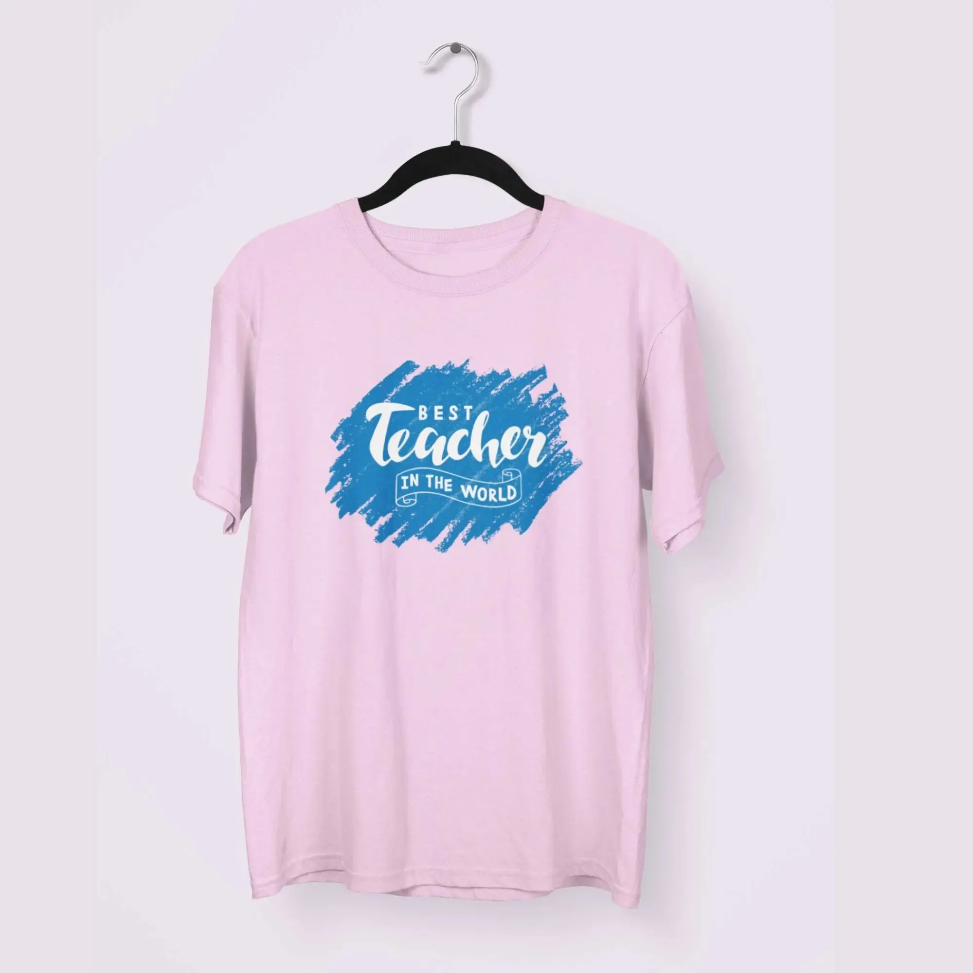 Best teacher in the world half sleeves classic t-shirt