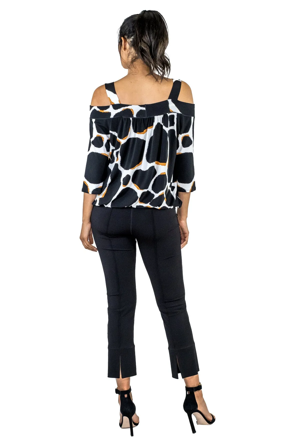 Blouson Off the Top Shoulder Top