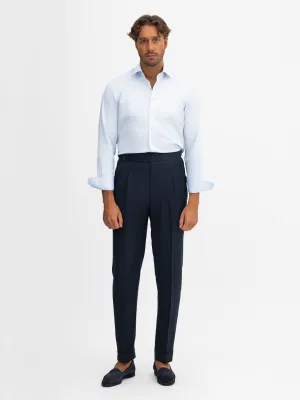 Blue Poplin Shirt