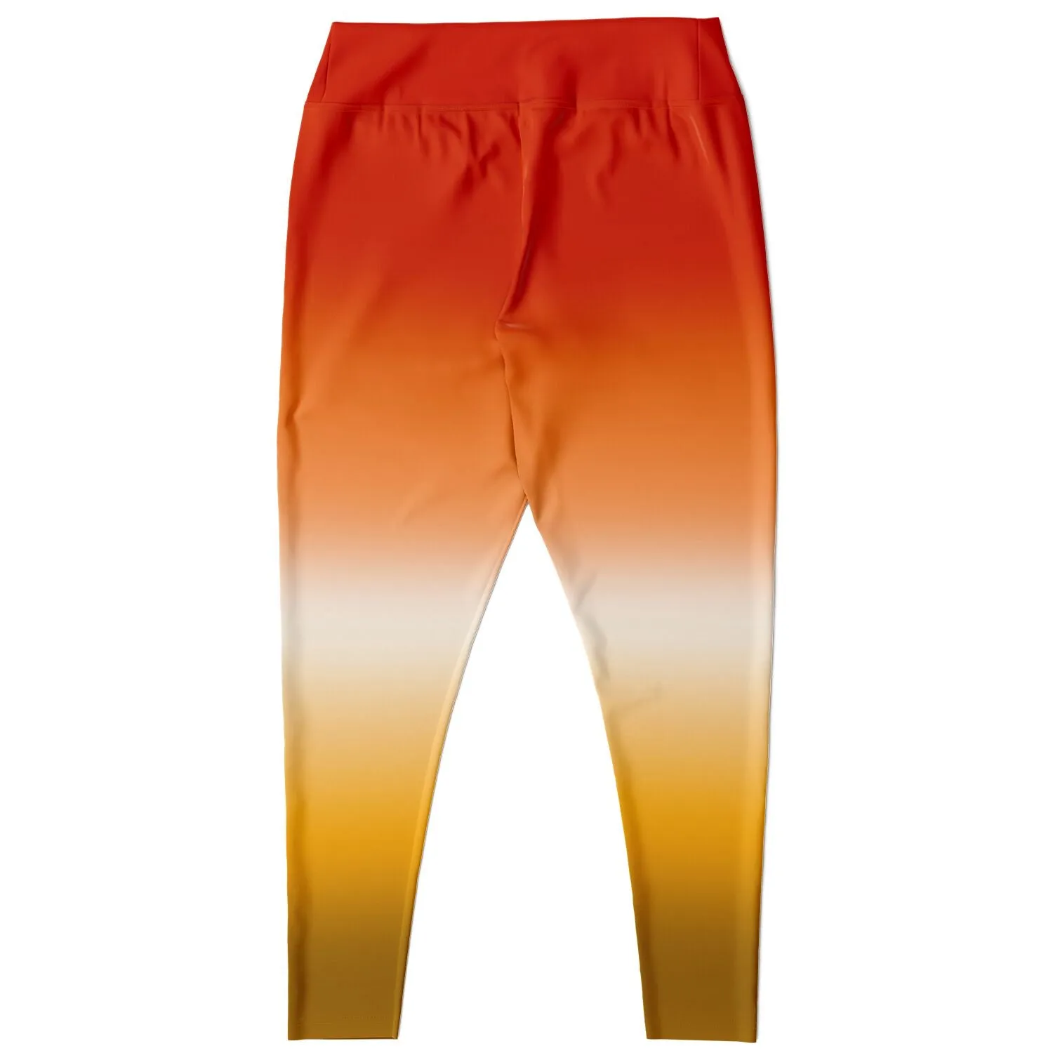 Butch Lesbian Pride Ombre High-Waist Plus Leggings