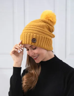 Button - Winter Hat