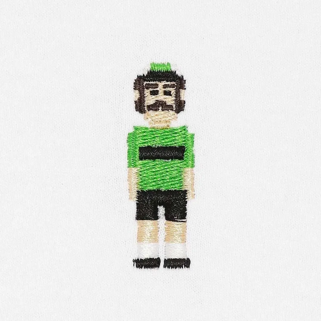 CIKKEL The Green Jersey Tshirt - White