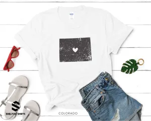 Colorado Vintage with Heart T-Shirt