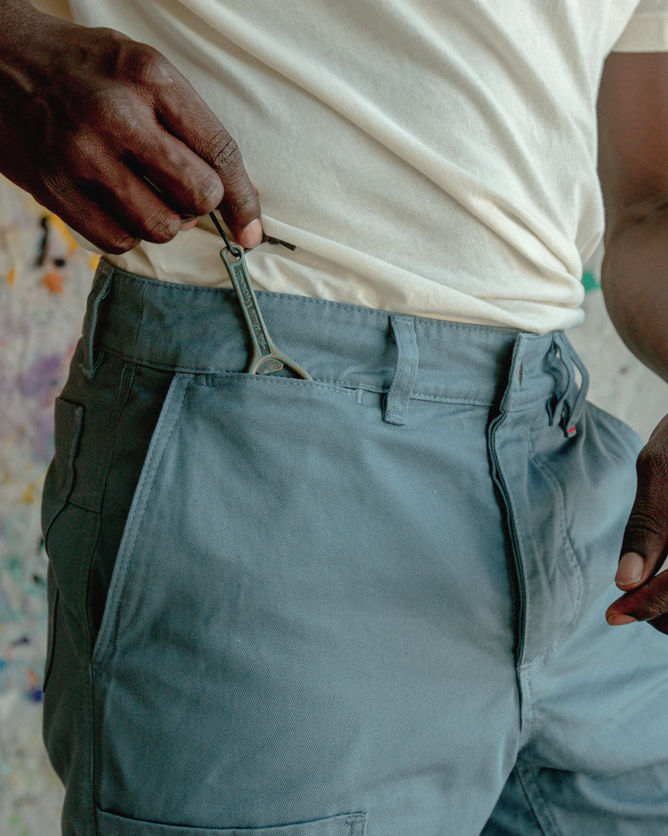 Courier Short in Chino Twill