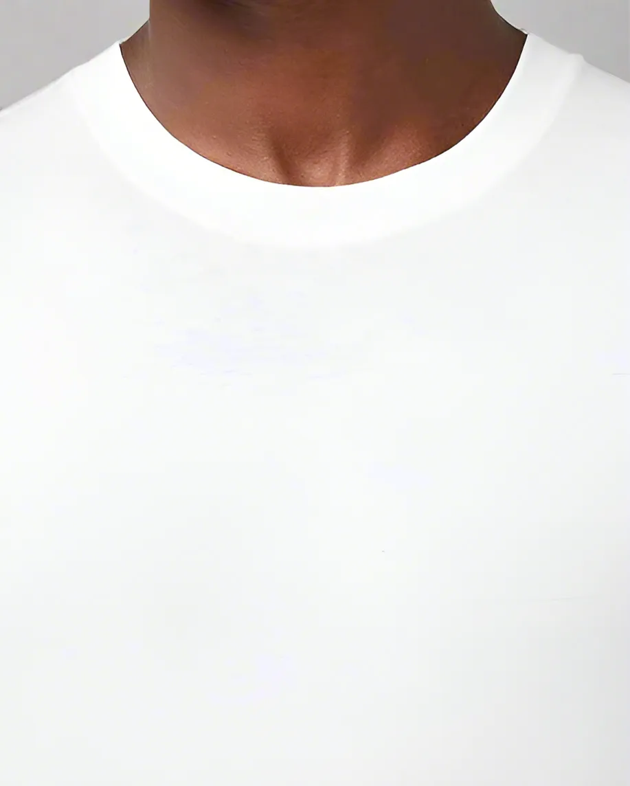 Crewneck Cotton Men's T-Shirt - Recycled Cotton T-shirt for Men