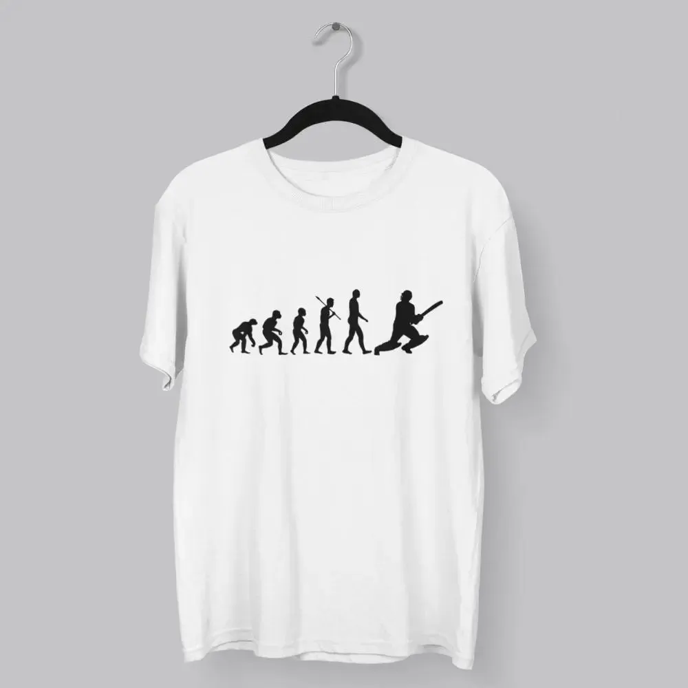 Cricket Player Round Neck Half Sleeve Classic T-Shirt