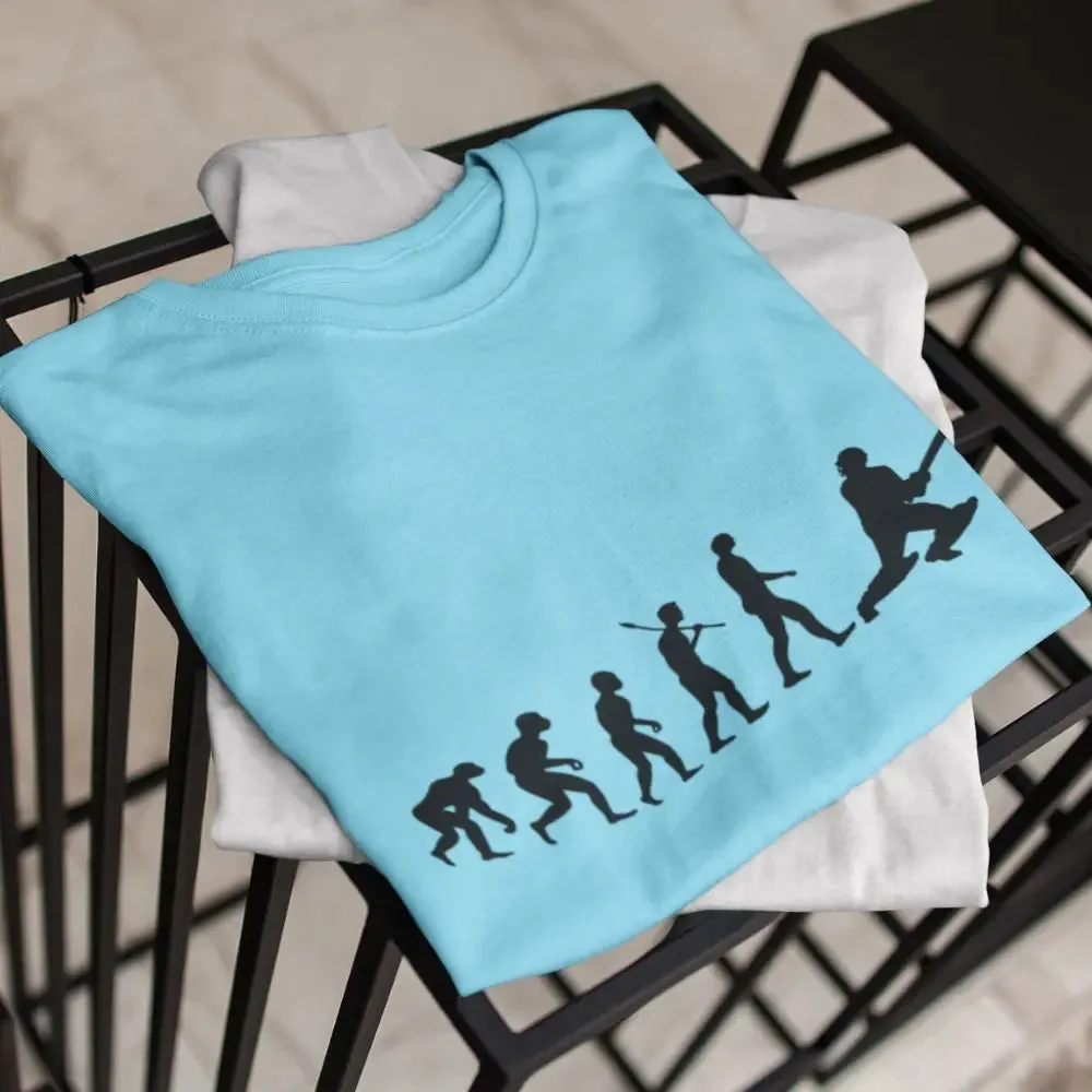 Cricket Player Round Neck Half Sleeve Classic T-Shirt