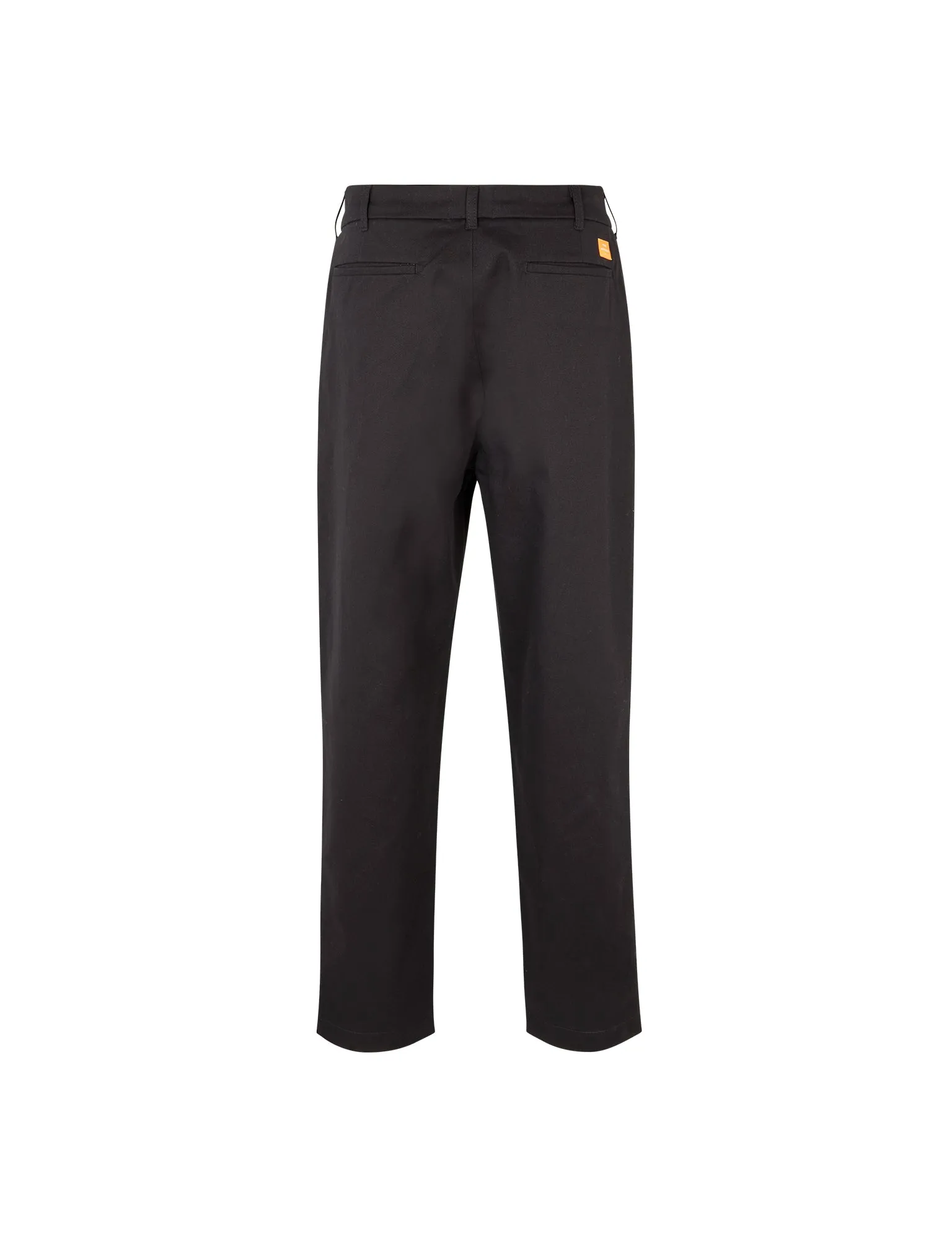 Crisp Twill Silas Pants, Black