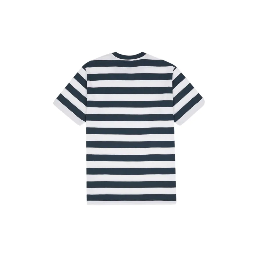 Dickies maglia manica corta da uomo  a righe Rivergrove DK0A4Y8YAF01 blu