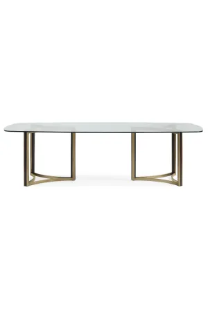 Double Pedestal Dining Table | Caracole Remix