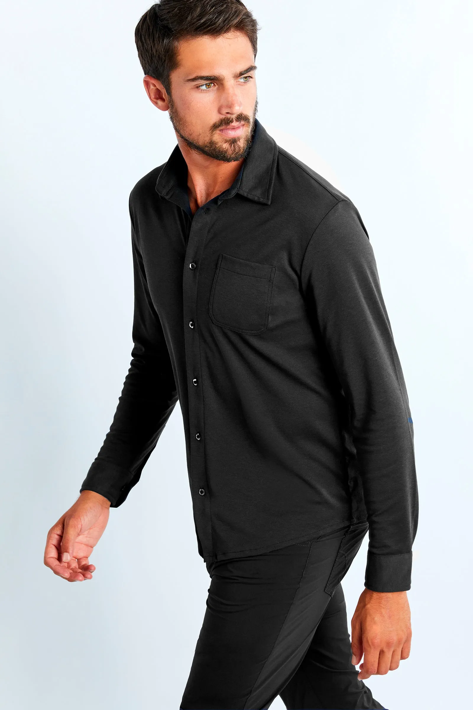 Dylan Button-Up Long-Sleeve Shirt