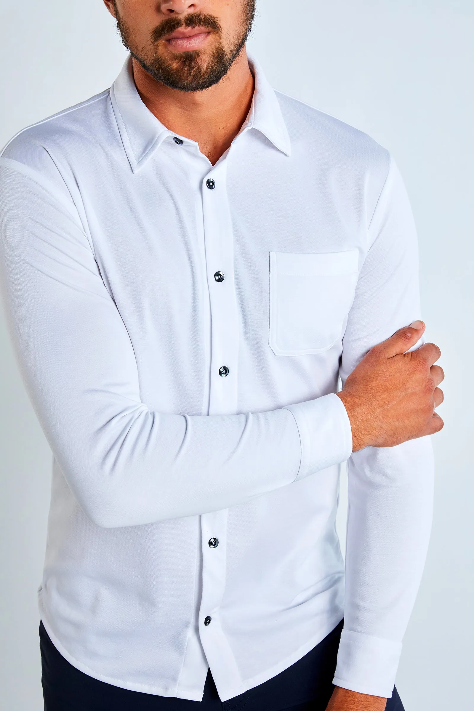 Dylan Button-Up Long-Sleeve Shirt