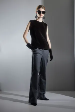 Faux Mink Top
