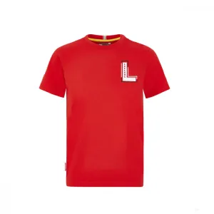 Ferrari Kids T-shirt, Charles Leclerc, Red, 2020