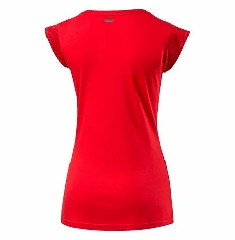 Ferrari Womens T-shirt, Puma Big Shield, Red, 2016