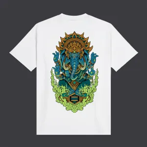 Ganesha Tee White