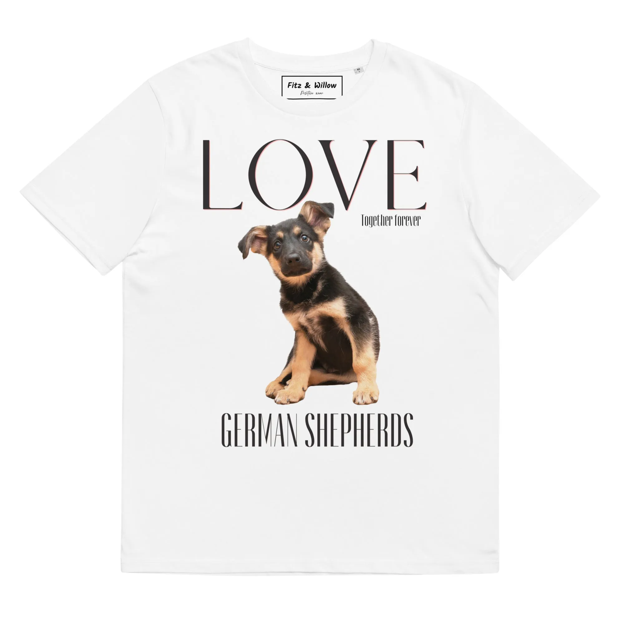 German Shepherd lovers organic t-shirt