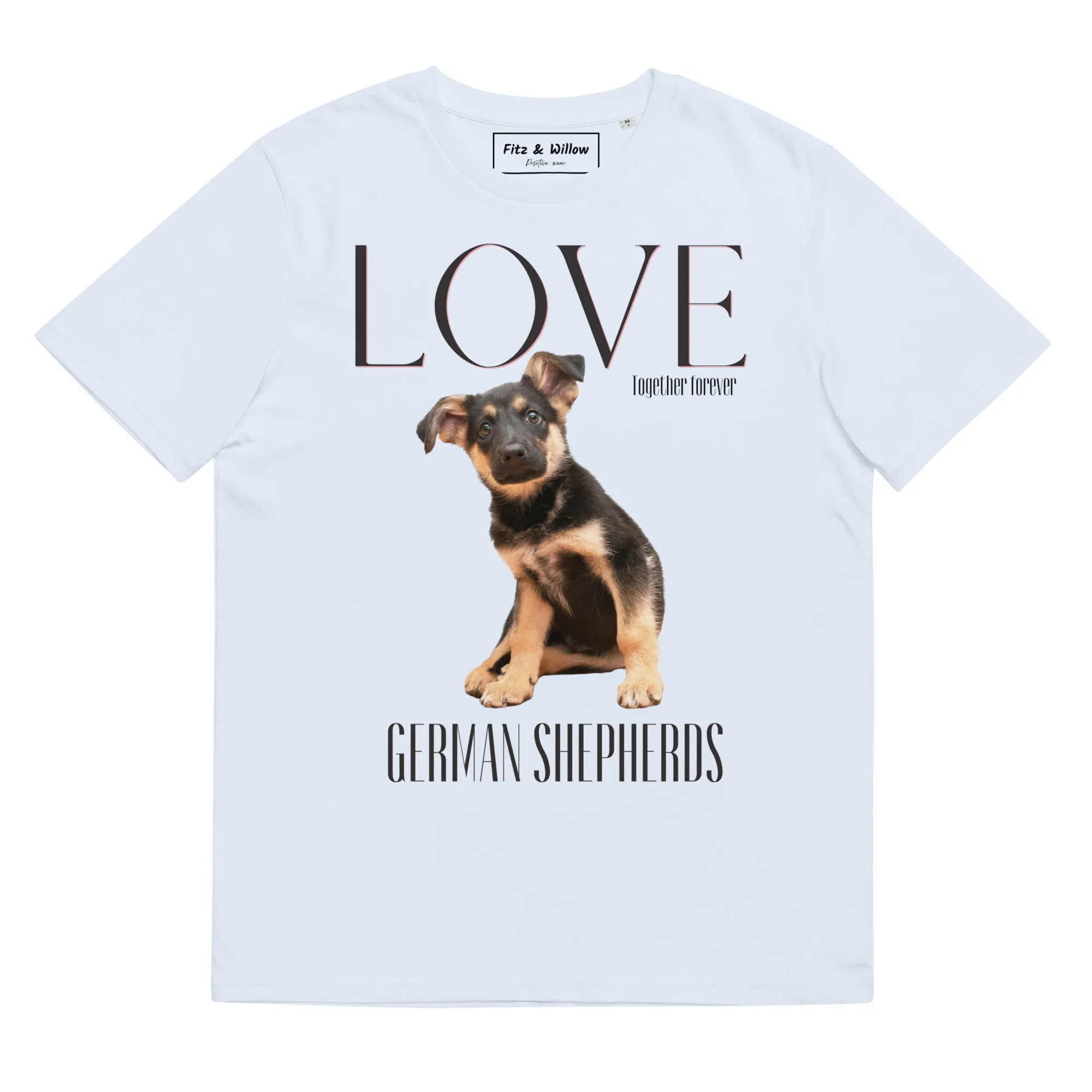 German Shepherd lovers organic t-shirt