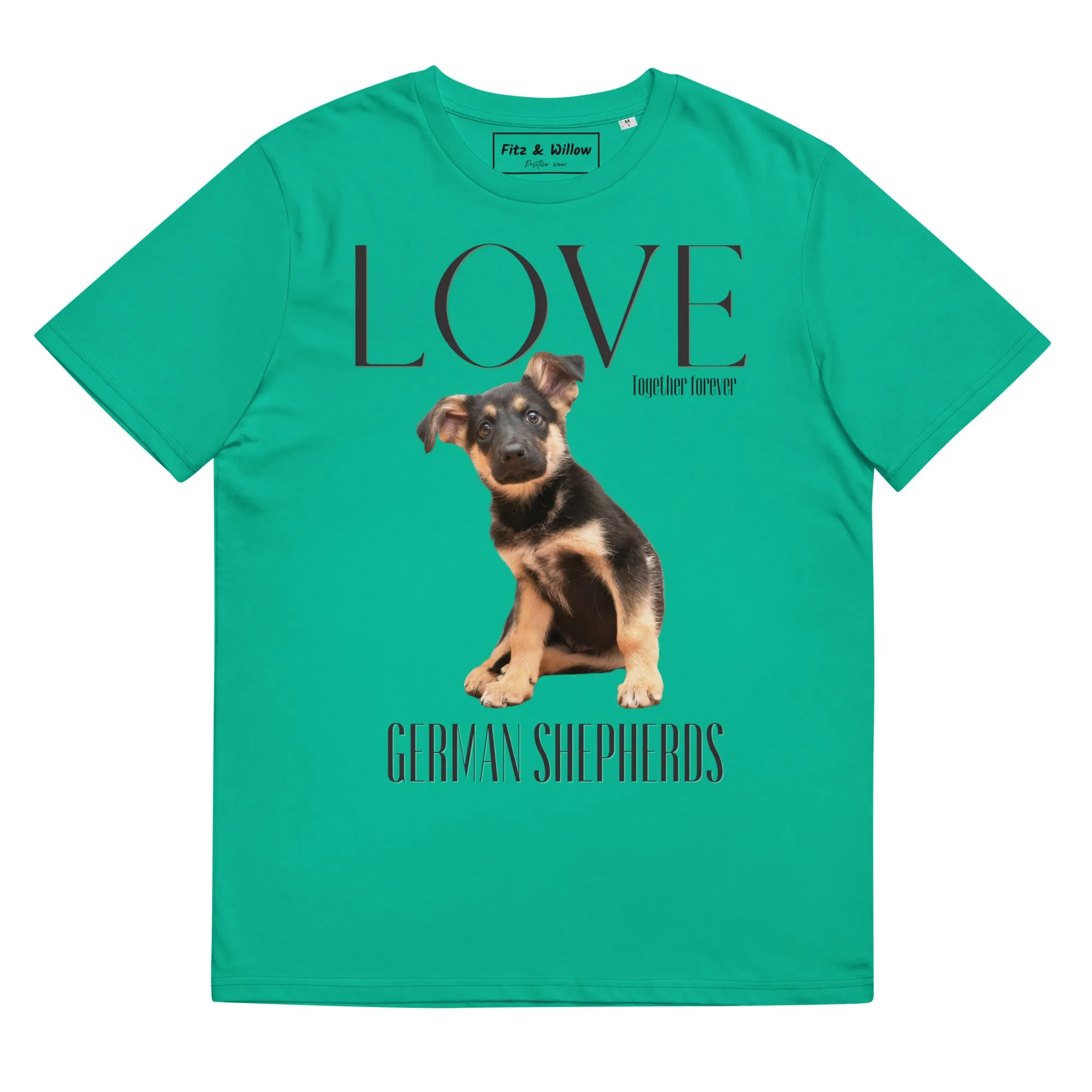 German Shepherd lovers organic t-shirt