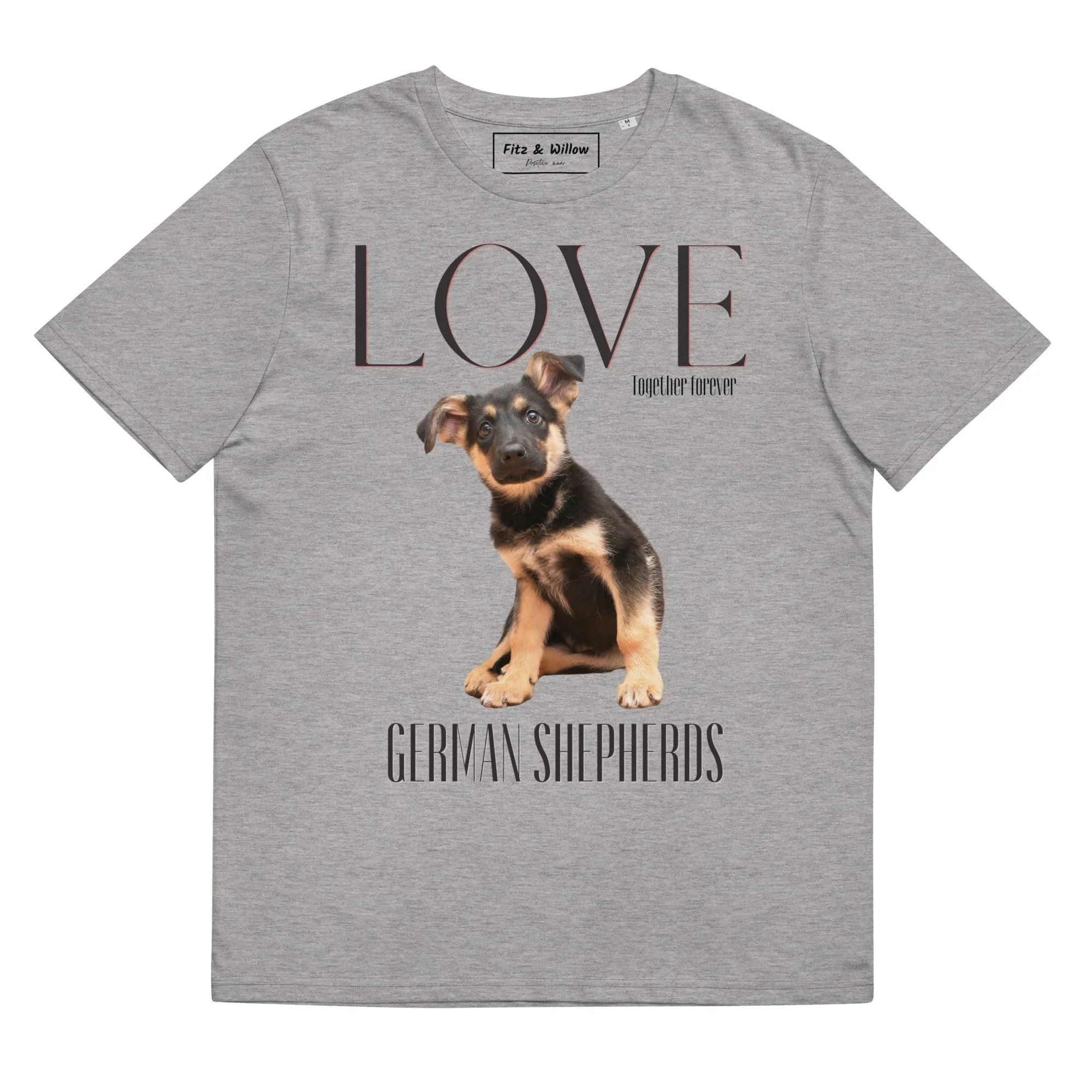 German Shepherd lovers organic t-shirt