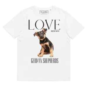 German Shepherd lovers organic t-shirt