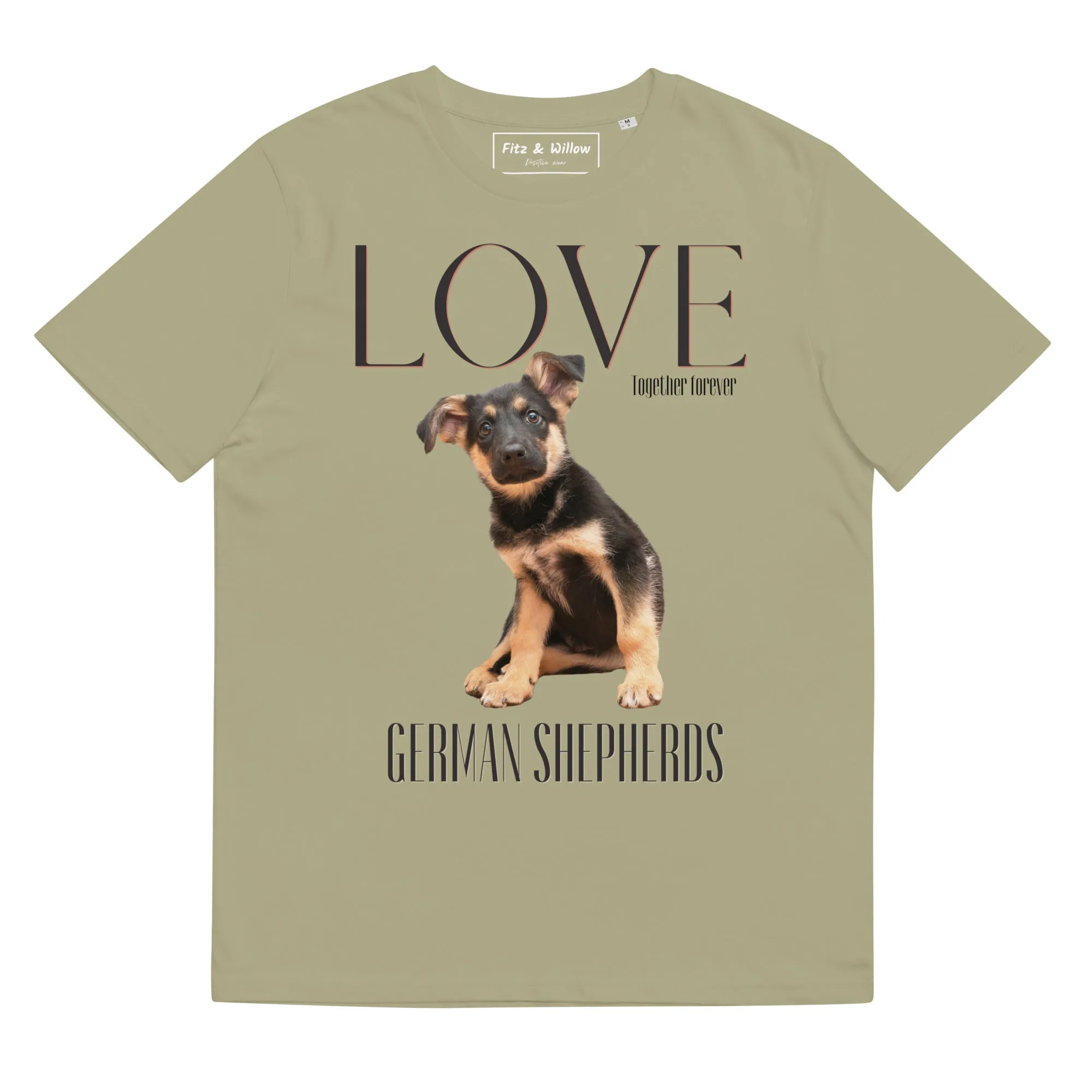 German Shepherd lovers organic t-shirt