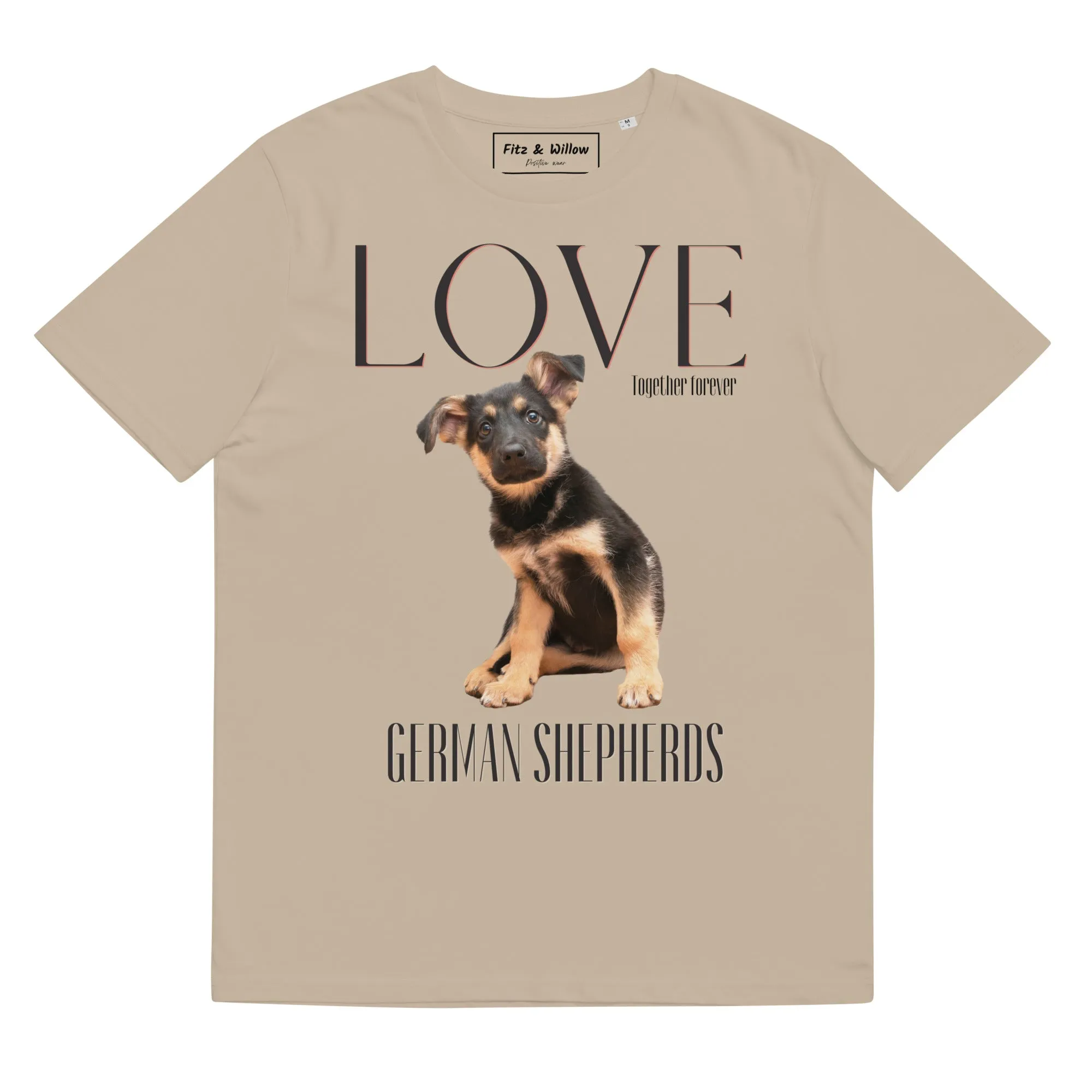 German Shepherd lovers organic t-shirt