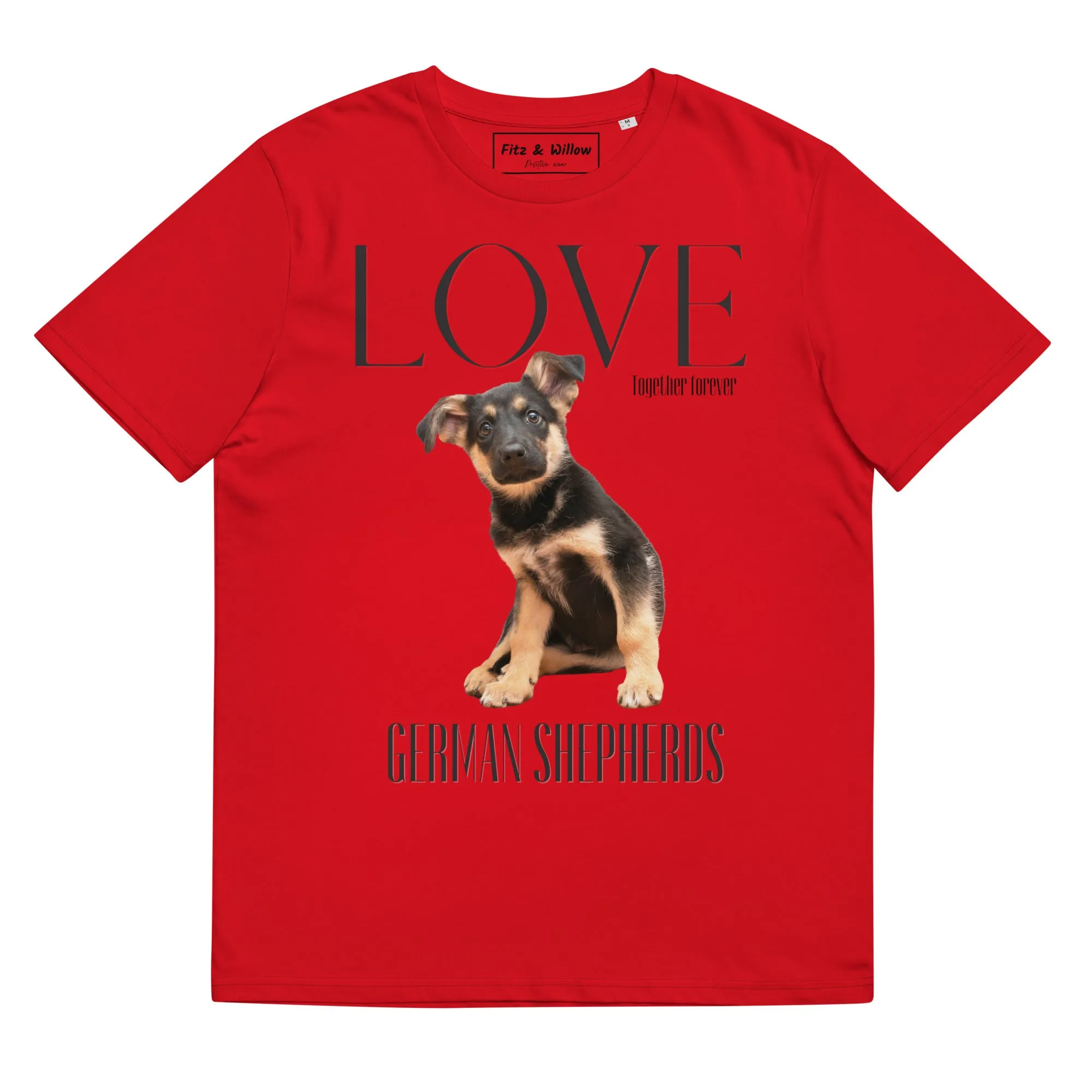 German Shepherd lovers organic t-shirt
