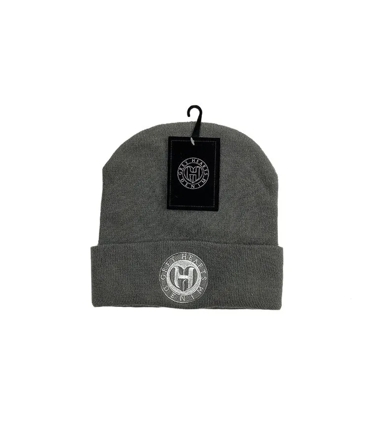 GHD Grey Logo Beanie