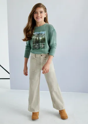 Girls High Waist Jeans