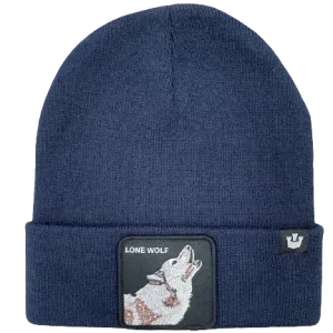 Goorin Bros - Animal Beanie - Lone Wolf - Navy