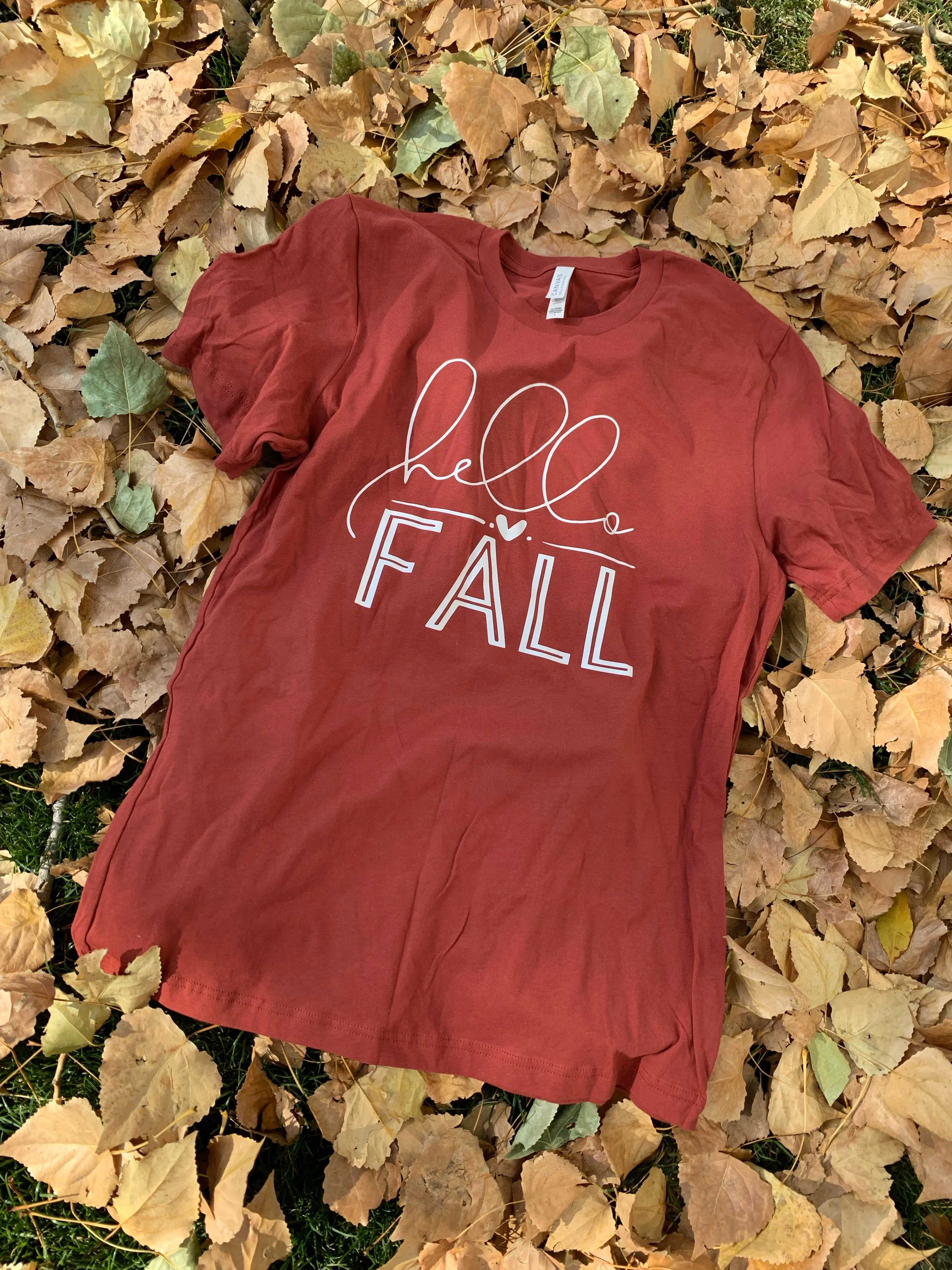 Hello fall t-shirt